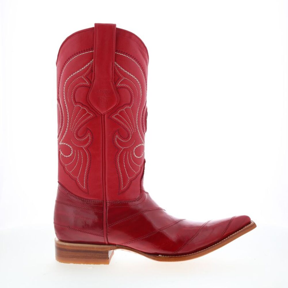Los Altos Mens EEL Boots XXX-Toe Red Boots (NWT)